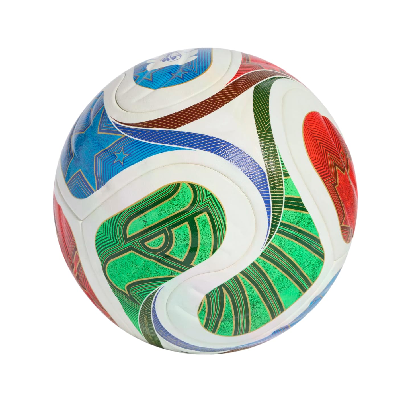2026 World Cup Match Ball - Inspired by the "La Ola" Wave Design, featuring a seamless surface for enhanced precision and stability