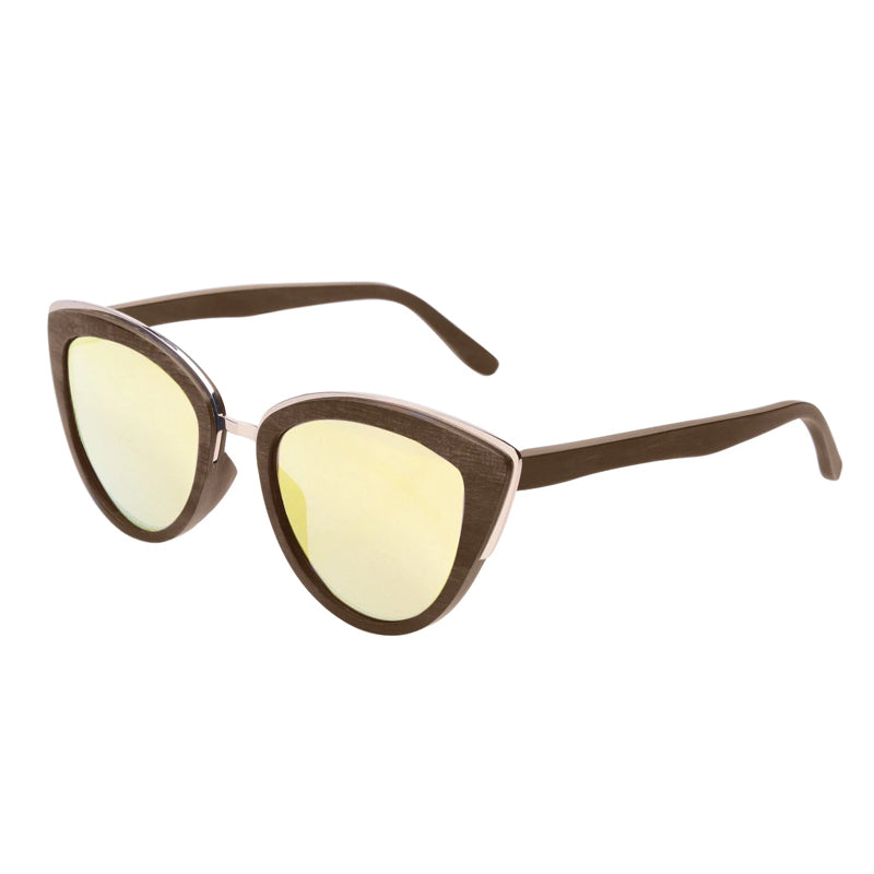 Wood Sunglasses Custom Logo Bamboo Fashion Black Mirror Metal Eye OEM Spring Frame Style Time Protection Color Lenses Weight Age