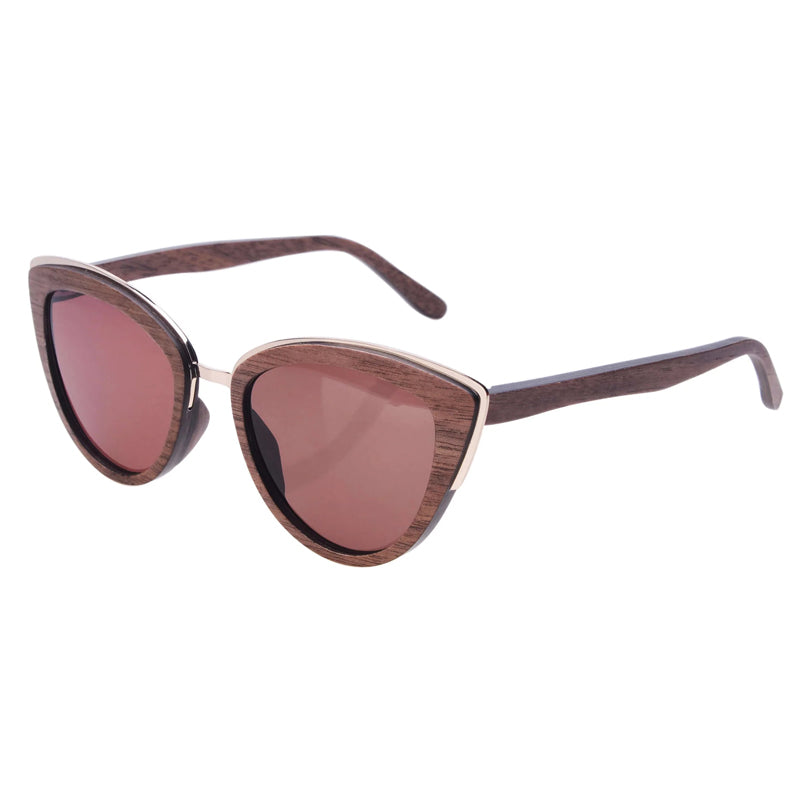 Wood Sunglasses Custom Logo Bamboo Fashion Black Mirror Metal Eye OEM Spring Frame Style Time Protection Color Lenses Weight Age