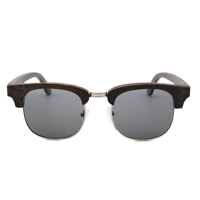 SOPEWOD Wholesale Unisex Wooden Bamboo Frame Kids Polarized Sunglasses for Children
