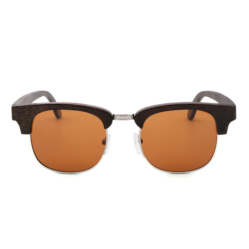 SOPEWOD Wholesale Unisex Wooden Bamboo Frame Kids Polarized Sunglasses for Children