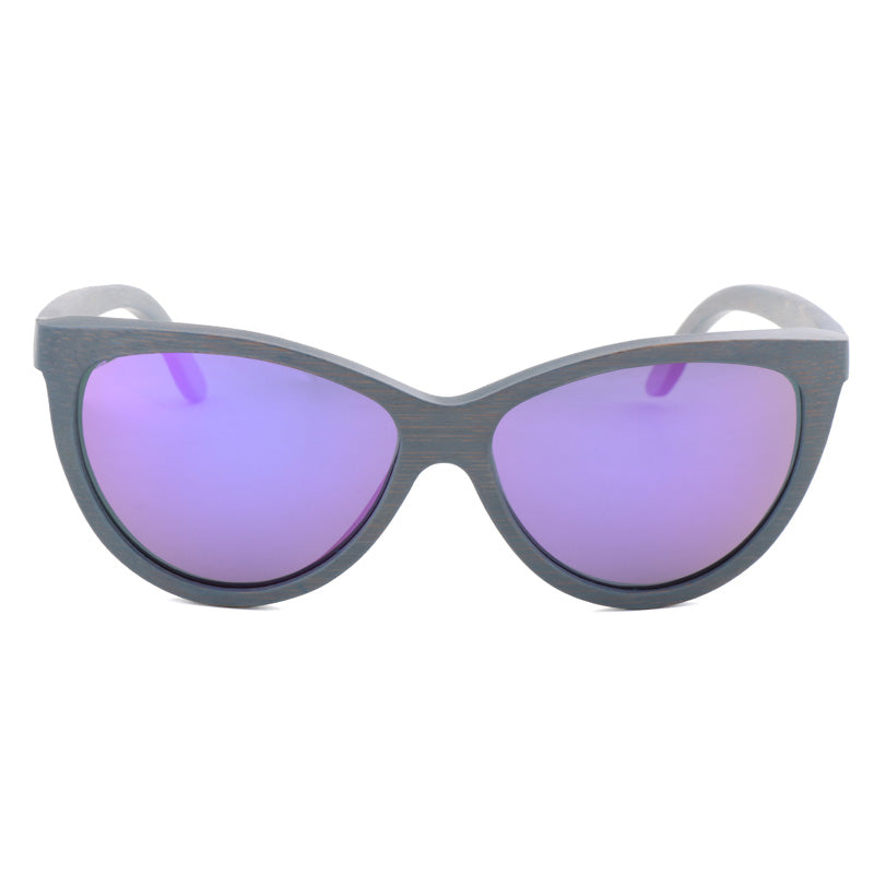 Wood Sunglasses Custom Logo Bamboo Fashion Black Mirror Metal Eye OEM Spring Frame Style Time Protection Color Lenses Weight Age