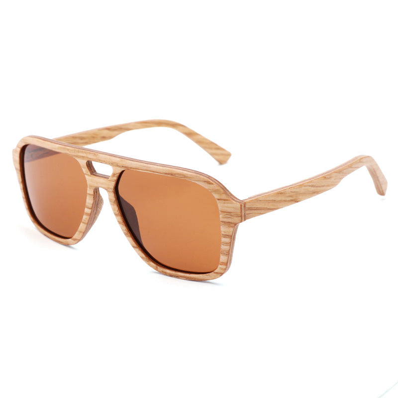 SOPEWOD  Wood Sunglasses with Dark Polarized Lenses for Men and Women