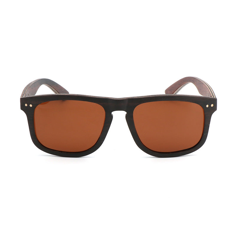 SOPEWOD  Wood Sunglasses with Dark Polarized Lenses for Men and Women