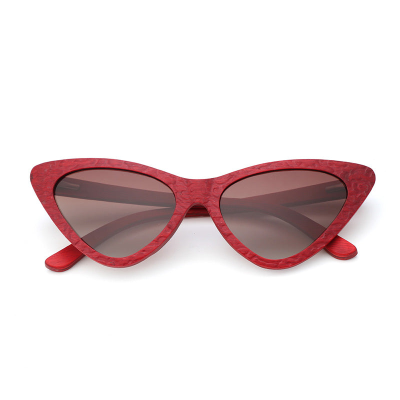 SOPEWOD  Wood Sunglasses with Dark Polarized Lenses for  Women