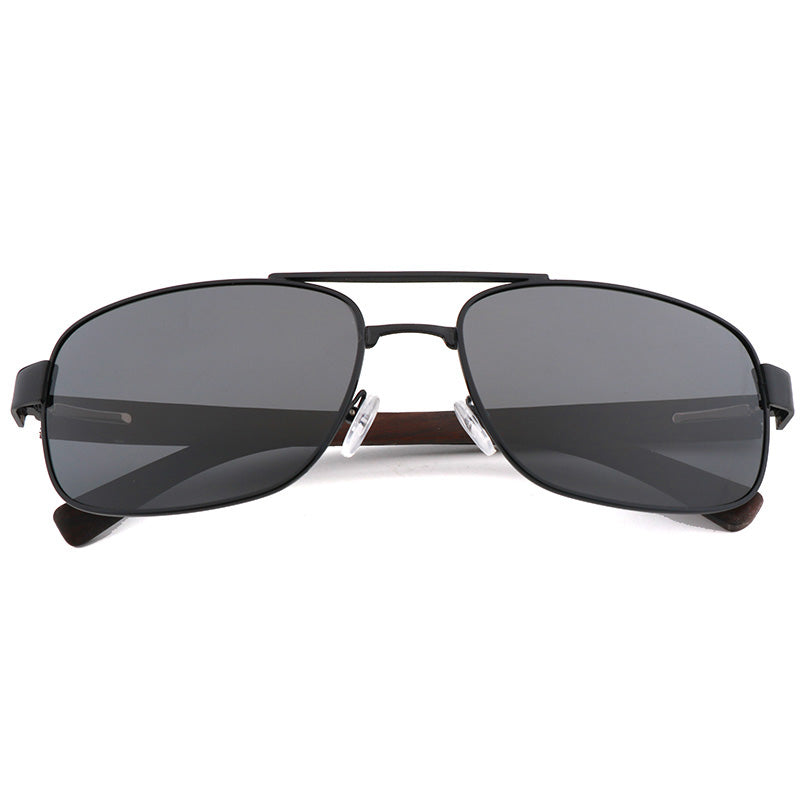 SOPEWOD  Wood Sunglasses with Dark Polarized Lenses for Men and Women