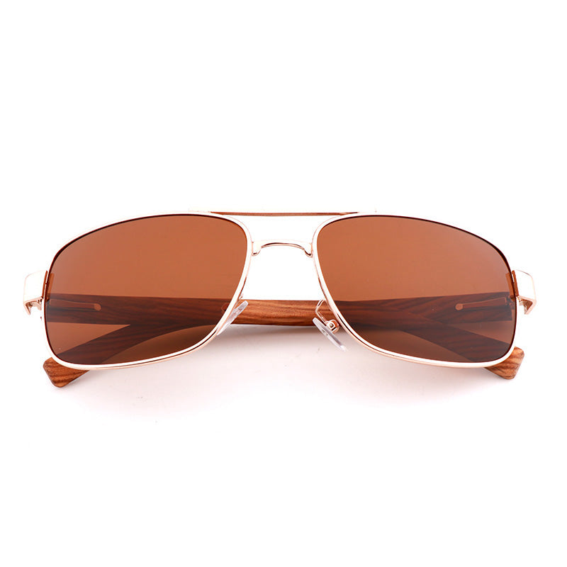 SOPEWOD  Wood Sunglasses with Dark Polarized Lenses for Men and Women