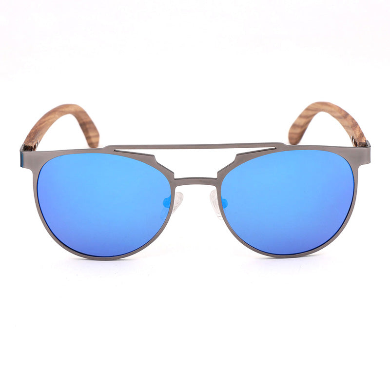 SOPEWOD  Wood Sunglasses with Dark Polarized Lenses for Men and Women