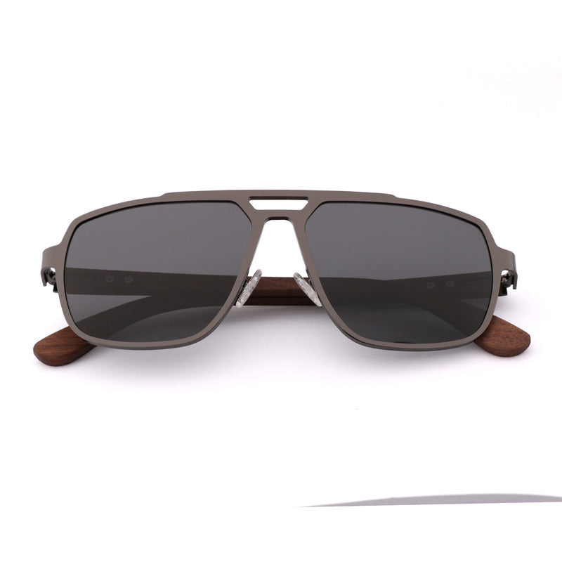 SOPEWOD  Wood Sunglasses with Dark Polarized Lenses for Men and Women