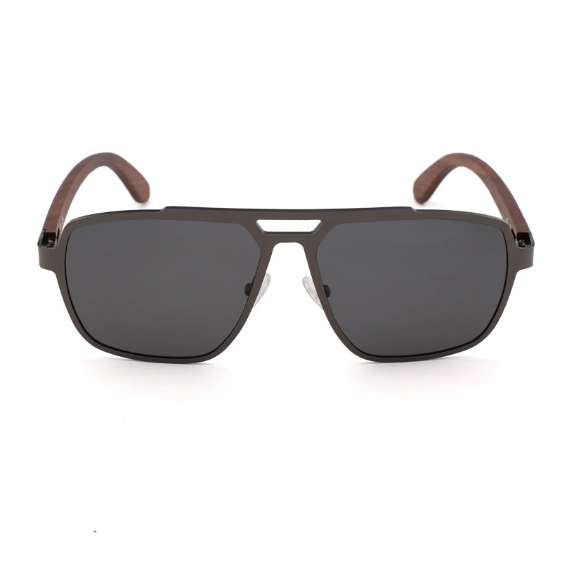 SOPEWOD  Wood Sunglasses with Dark Polarized Lenses for Men and Women