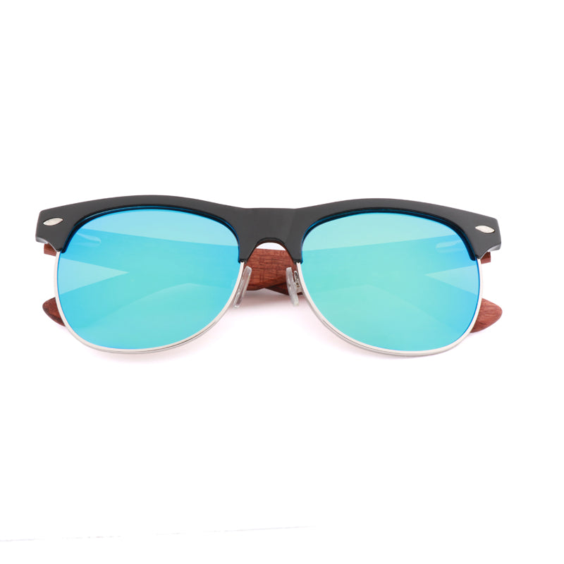 SOPEWOD  Wood Sunglasses with Dark Polarized Lenses for Men and Women