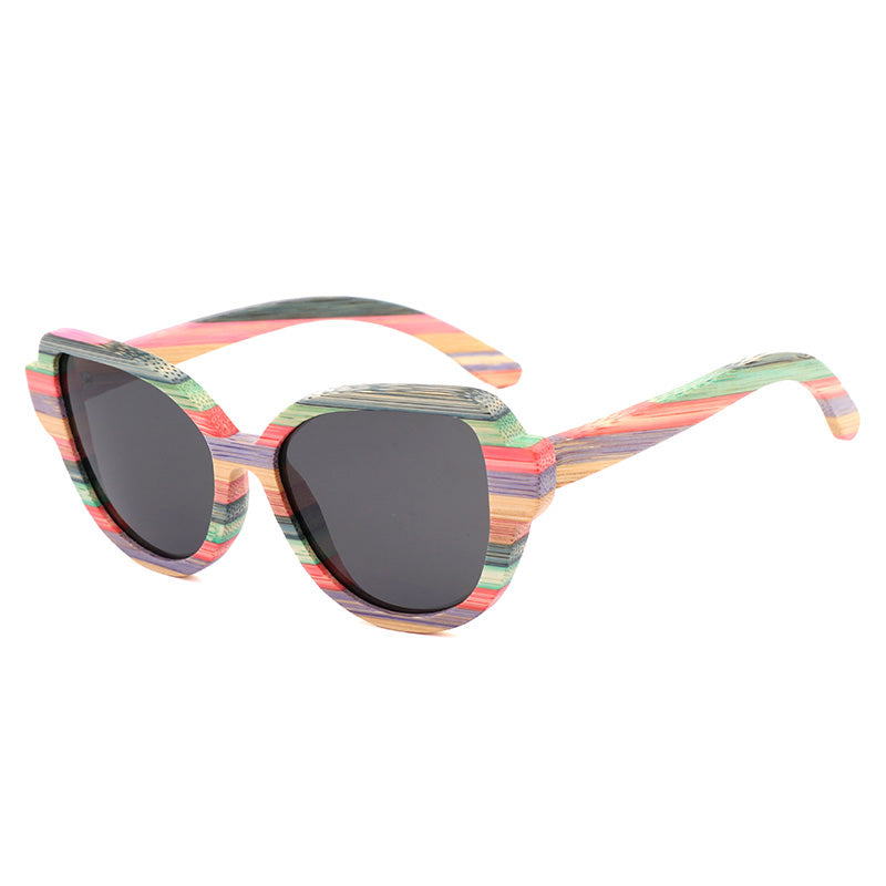 SOPEWOD  Wood Sunglasses with Dark Polarized Lenses for Men and Women