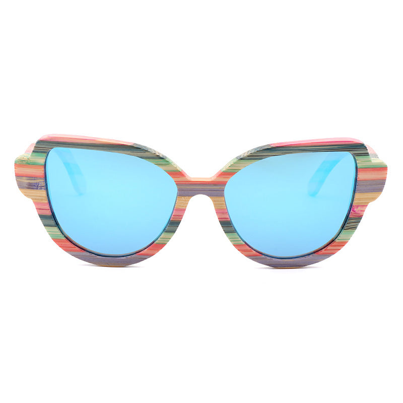 SOPEWOD  Wood Sunglasses with Dark Polarized Lenses for Men and Women