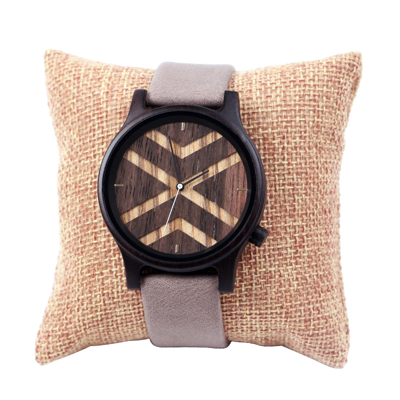 SOPEWOD custom private label sandalwood walnut teak  wooden watches,ebony wood engraved watch