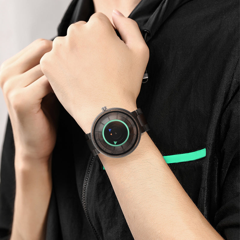SOPEWOD fashion smart zebra wood ebony watch