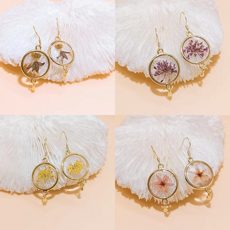 SOPEWOD Resin Molds Earring Silicone Earring Molds for Epoxy Resin Casting for for Jewelry, Pendant, Keychain