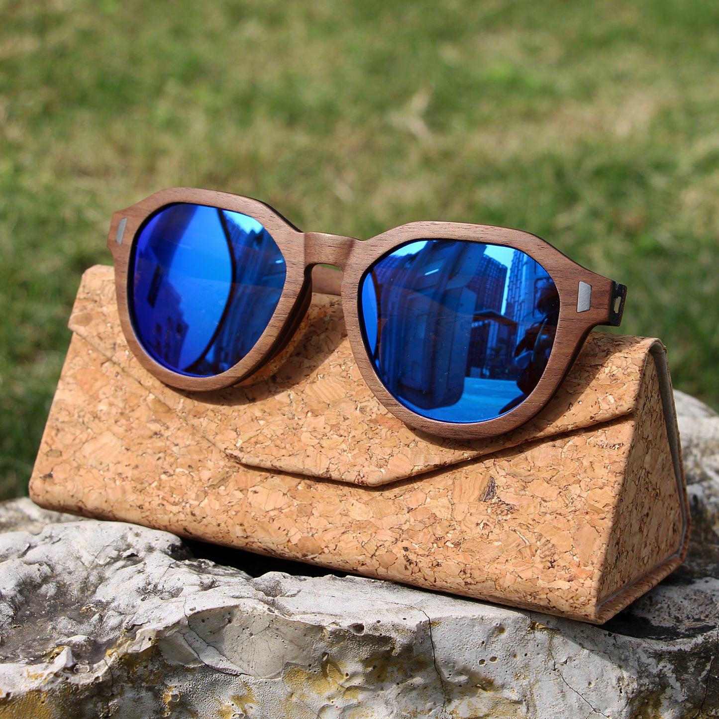 SOPEWOD Wooden Sunglasses for Men and Women – Polarized Lenses with Bamboo Wooden Frame