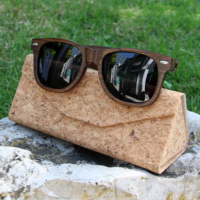 SOPEWOD Wooden Sunglasses for Men and Women – Polarized Lenses with Bamboo Wooden Frame