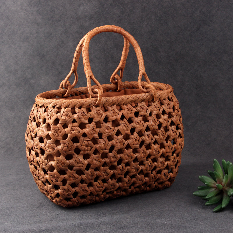 SOPEWOD Trend Handmade Weave Leisure Bamboo Bag bag for Womens