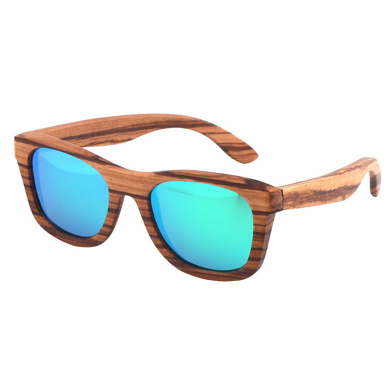 SOPEWOD Wooden Sunglasses for Men and Women – Polarized Lenses with Bamboo Wooden Frame – With Double Layer of UV Blocking Coating