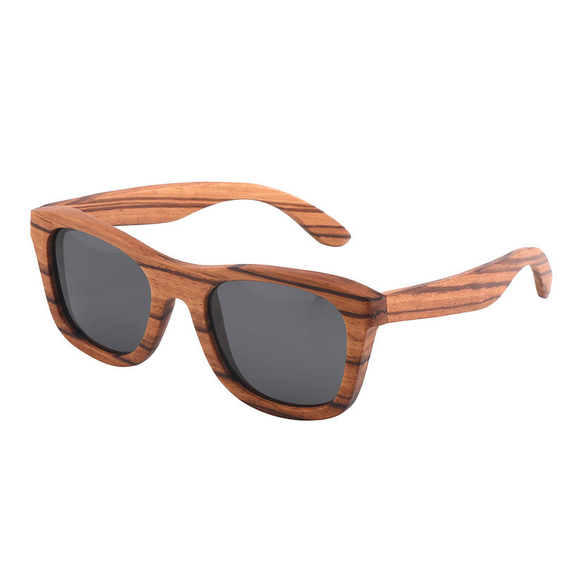SOPEWOD Wooden Sunglasses for Men and Women – Polarized Lenses with Bamboo Wooden Frame – With Double Layer of UV Blocking Coating