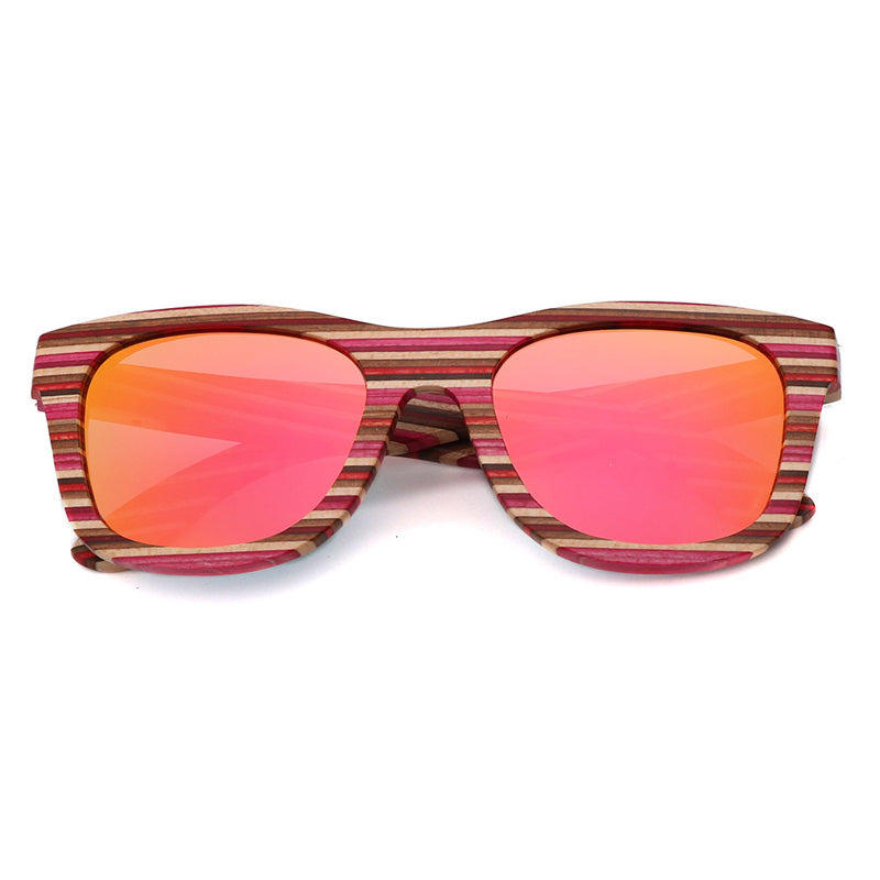 SOPEWOD Wooden Sunglasses for Men and Women – Polarized Lenses with Bamboo Wooden Frame