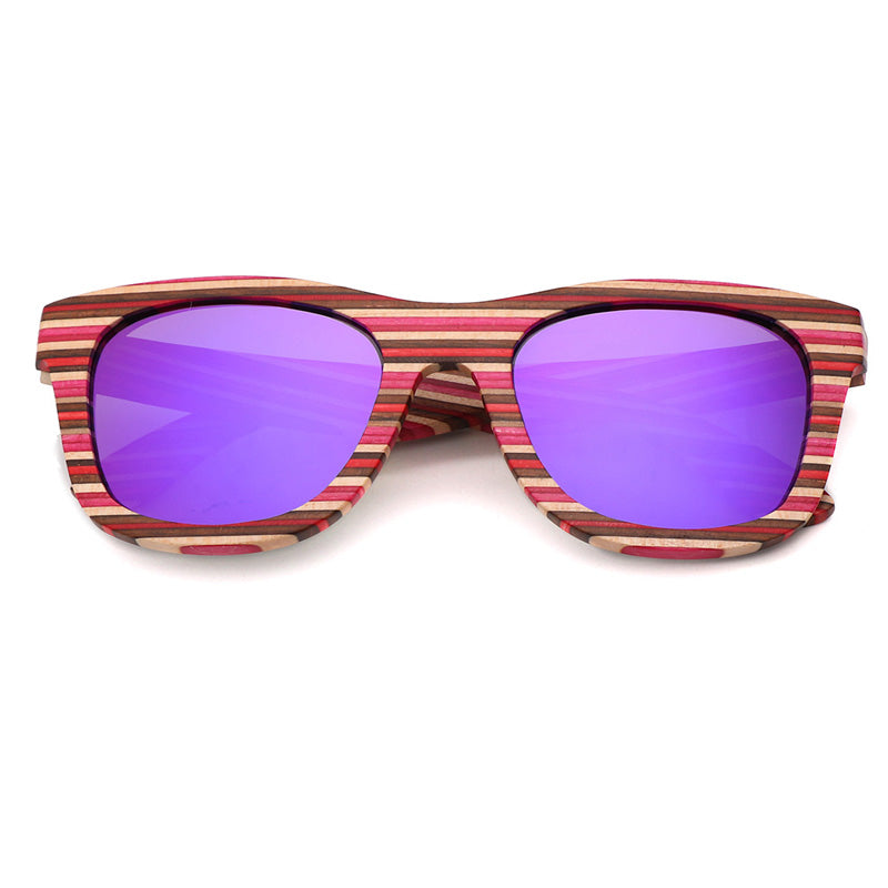 SOPEWOD Wooden Sunglasses for Men and Women – Polarized Lenses with Bamboo Wooden Frame