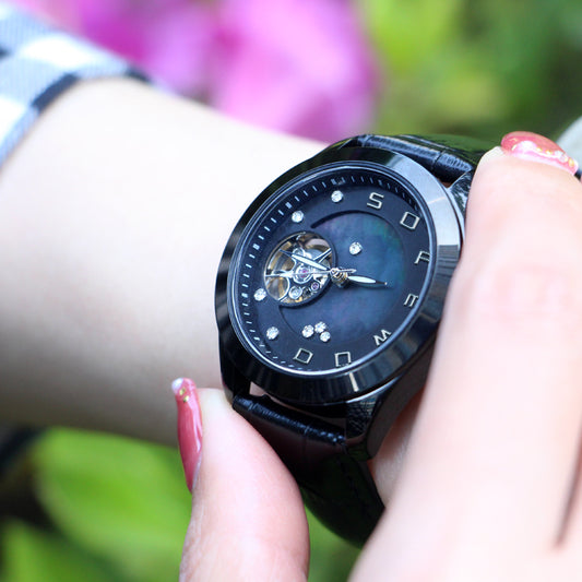 SOPEWOD Custom Logo OEM Mechanical Decoration Japan Quartz Wristwatches Wooden Watch Womens