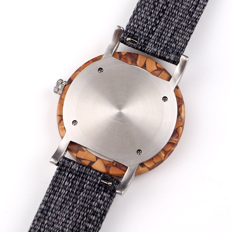 SOPEWOD new trend custom private label sandalwood walnut olive metal wooden watches, nylon watch for men