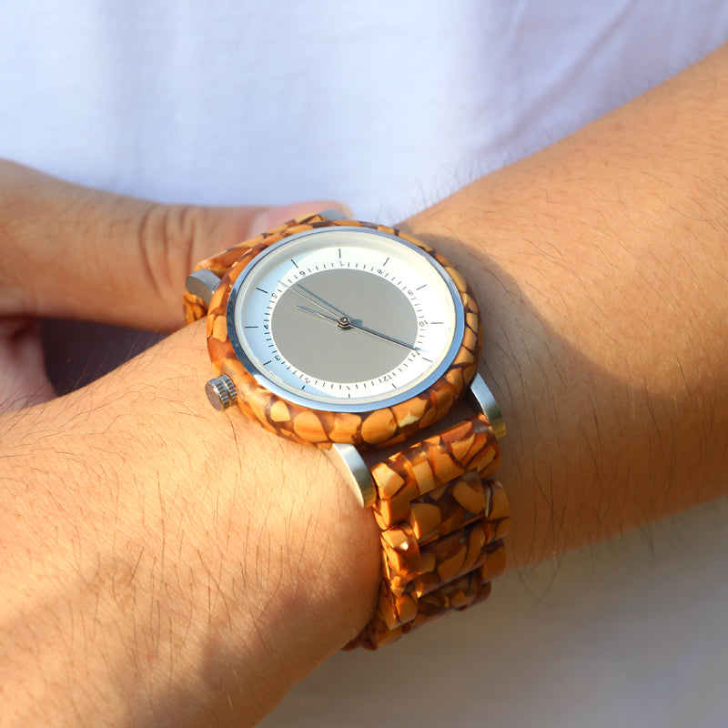 SOPEWOD new trend custom private label sandalwood walnut olive metal wooden watch, wooden watches for men