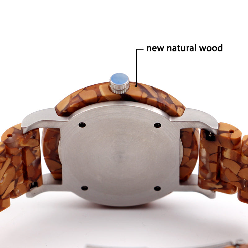 SOPEWOD new trend custom private label sandalwood walnut olive metal wooden watch, wooden watches for men