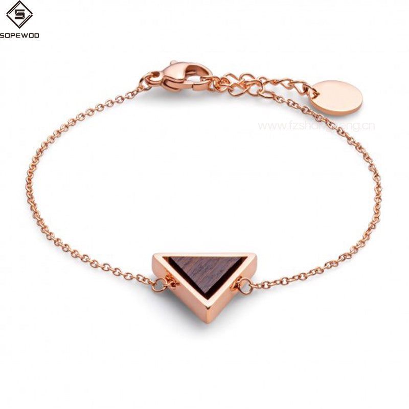SOPEWOD Natural Wood Bracelet for Men and Women