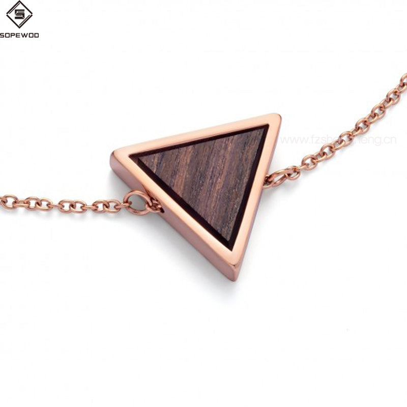 SOPEWOD Natural Wood Bracelet for Men and Women