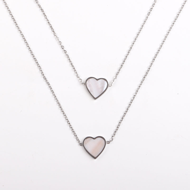 SOPEWOD Fashion Heart Shell Jewelry