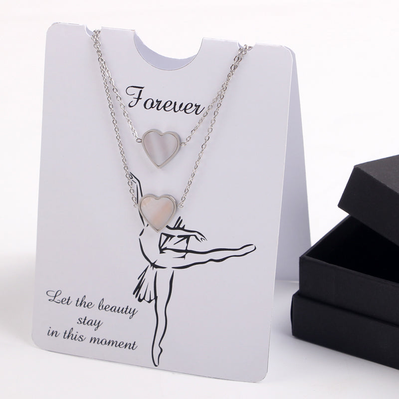 SOPEWOD Fashion Heart Shell Jewelry